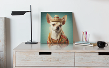 Load image into Gallery viewer, Sombrero Serenade Cream Chihuahua Wall Art Poster-Art-Chihuahua, Dog Art, Home Decor, Poster-6