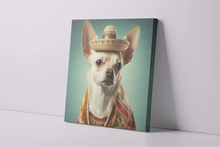 Load image into Gallery viewer, Sombrero Serenade Cream Chihuahua Wall Art Poster-Art-Chihuahua, Dog Art, Home Decor, Poster-4