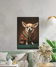 Load image into Gallery viewer, Cultural Tapestry Fawn Chihuahua Wall Art Poster-Art-Chihuahua, Dog Art, Dog Dad Gifts, Dog Mom Gifts, Home Decor, Poster-5