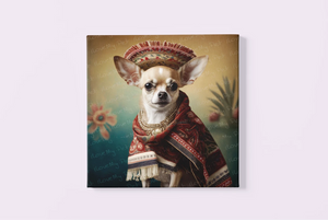 El Elegante Amigo Fawn Chihuahua Wall Art Poster-Art-Chihuahua, Dog Art, Home Decor, Poster-3