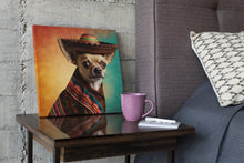 Load image into Gallery viewer, Festive Fiesta Fawn Chihuahua Wall Art Poster-Art-Chihuahua, Dog Art, Home Decor, Poster-5