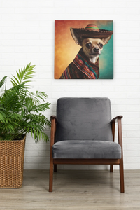 Festive Fiesta Fawn Chihuahua Wall Art Poster-Art-Chihuahua, Dog Art, Home Decor, Poster-8