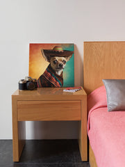 Festive Fiesta Fawn Chihuahua Wall Art Poster-Art-Chihuahua, Dog Art, Home Decor, Poster-7