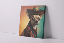 Load image into Gallery viewer, Festive Fiesta Fawn Chihuahua Wall Art Poster-Art-Chihuahua, Dog Art, Home Decor, Poster-4