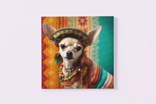 Load image into Gallery viewer, Fiesta of Colors Fawn Chihuahua Wall Art Poster-Art-Chihuahua, Dog Art, Home Decor, Poster-3