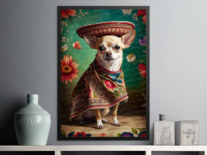 Petite Pooch Panache Fawn Chihuahua Wall Art Poster-Art-Chihuahua, Dog Art, Dog Dad Gifts, Dog Mom Gifts, Home Decor, Poster-6