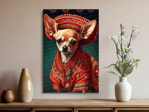 Vibrant Viva Fawn Chihuahua Wall Art Poster-Art-Chihuahua, Dog Art, Dog Dad Gifts, Dog Mom Gifts, Home Decor, Poster-8