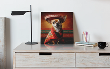 Load image into Gallery viewer, Fiesta Portrait Fawn Red Chihuahua Wall Art Poster-Art-Chihuahua, Dog Art, Home Decor, Poster-6