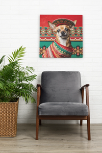 Fiesta de Fawn Red Chihuahua Wall Art Poster-Art-Chihuahua, Dog Art, Home Decor, Poster-8