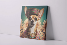 Load image into Gallery viewer, Regal Radiance Fawn Red Chihuahua Wall Art Poster-Art-Chihuahua, Dog Art, Home Decor, Poster-4