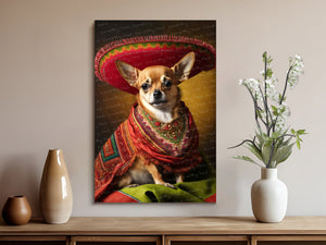 El Pequeño Charmer Red Chihuahua Wall Art Poster-Art-Chihuahua, Dog Art, Dog Dad Gifts, Dog Mom Gifts, Home Decor, Poster-8