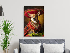 El Pequeño Charmer Red Chihuahua Wall Art Poster-Art-Chihuahua, Dog Art, Dog Dad Gifts, Dog Mom Gifts, Home Decor, Poster-7
