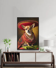 Load image into Gallery viewer, El Pequeño Charmer Red Chihuahua Wall Art Poster-Art-Chihuahua, Dog Art, Dog Dad Gifts, Dog Mom Gifts, Home Decor, Poster-3