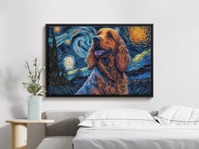 Load image into Gallery viewer, Cosmic Cutie Cocker Spaniel Wall Art Poster-Art-Cocker Spaniel, Dog Art, Dog Dad Gifts, Dog Mom Gifts, Home Decor, Poster-4