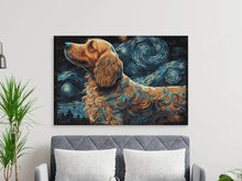 Load image into Gallery viewer, Magical Milky Way Cocker Spaniel Wall Art Poster-Art-Cocker Spaniel, Dog Art, Dog Dad Gifts, Dog Mom Gifts, Home Decor, Poster-2