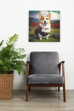 Load image into Gallery viewer, Highland Happiness Corgi Wall Art Poster-Art-Corgi, Dog Art, Home Decor, Poster-8