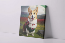 Load image into Gallery viewer, Highland Happiness Corgi Wall Art Poster-Art-Corgi, Dog Art, Home Decor, Poster-4