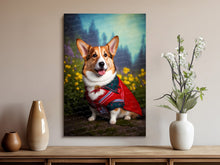 Load image into Gallery viewer, Regal Elegance Corgi Wall Art Poster-Art-Corgi, Dog Art, Dog Dad Gifts, Dog Mom Gifts, Home Decor, Poster-8