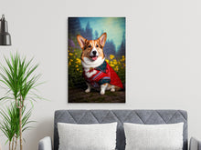 Load image into Gallery viewer, Regal Elegance Corgi Wall Art Poster-Art-Corgi, Dog Art, Dog Dad Gifts, Dog Mom Gifts, Home Decor, Poster-7