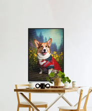 Load image into Gallery viewer, Regal Elegance Corgi Wall Art Poster-Art-Corgi, Dog Art, Dog Dad Gifts, Dog Mom Gifts, Home Decor, Poster-2