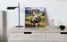 Load image into Gallery viewer, Scottish Serenade Corgi Wall Art Poster-Art-Corgi, Dog Art, Home Decor, Poster-6
