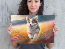 Load image into Gallery viewer, Sunset Serenity Corgi Wall Art Poster-Art-Corgi, Dog Art, Home Decor, Poster-2