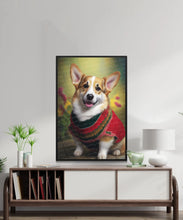 Load image into Gallery viewer, Welsh Splendor Corgi Portrait Wall Art Poster-Art-Corgi, Dog Art, Dog Dad Gifts, Dog Mom Gifts, Home Decor, Poster-2