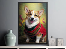 Load image into Gallery viewer, Welsh Splendor Corgi Portrait Wall Art Poster-Art-Corgi, Dog Art, Dog Dad Gifts, Dog Mom Gifts, Home Decor, Poster-5