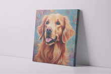 Load image into Gallery viewer, Stellar Spirit Golden Retriever Framed Wall Art Poster-Art-Dog Art, Golden Retriever, Home Decor, Poster-4