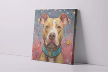 Load image into Gallery viewer, Cosmic Companion Pit Bull Framed Wall Art Poster-Art-Dog Art, Home Decor, Pit Bull, Poster-4