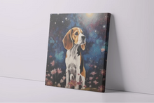 Load image into Gallery viewer, Cosmic Contemplation Beagle Framed Wall Art Poster-Art-Beagle, Dog Art, Home Decor, Poster-4