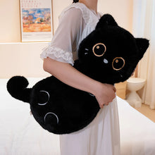 Load image into Gallery viewer, Cute Black Cat - Dreamy-Eyes Crescent Kitty-28