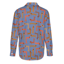 Load image into Gallery viewer, Curvy Dachshund Love Women&#39;s Shirt