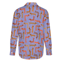 Load image into Gallery viewer, Curvy Dachshund Love Women&#39;s Shirt