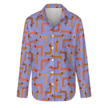 Load image into Gallery viewer, Curvy Dachshund Love Women&#39;s Shirt