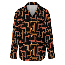 Load image into Gallery viewer, Curvy Dachshund Love Women&#39;s Shirt