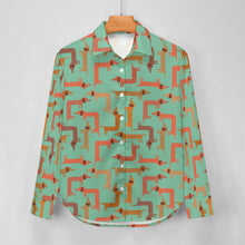 Load image into Gallery viewer, Curvy Dachshund Love Women&#39;s Shirt