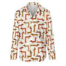 Load image into Gallery viewer, Curvy Dachshund Love Women&#39;s Shirt