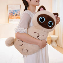 Load image into Gallery viewer, Cute Siamese Point Cat - Dreamy-Eyes Crescent Kitty-29
