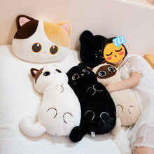 Load image into Gallery viewer, Curvy Siamese Cat Stuffed Animal - Dreamy-Eyes Crescent Kitty-Home Decor-Cat Memorial Gifts,Cats,Siamese Cat,Stuffed Animal-4