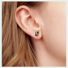 Load image into Gallery viewer, Cutest Boston Terrier Love Sterling Silver Earrings