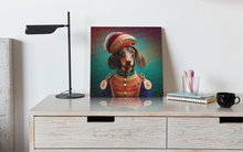 Load image into Gallery viewer, Aristocratic Paws Chocolate Dachshund Wall Art Poster-Art-Dachshund, Dog Art, Home Decor, Poster-5