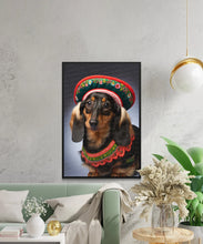 Load image into Gallery viewer, Bavarian Soirée Black Tan Dachshund Wall Art Poster-Art-Dachshund, Dog Art, Dog Dad Gifts, Dog Mom Gifts, Home Decor, Poster-6
