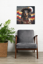 Load image into Gallery viewer, Bohemian Rhapsody Black Tan Dachshund Wall Art Poster-Art-Dachshund, Dog Art, Home Decor, Poster-8
