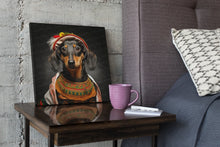 Load image into Gallery viewer, Regal Elegance Black Tan Dachshund Wall Art Posters - 2 Designs-Art-Dachshund, Dog Art, Home Decor, Poster-5