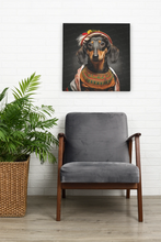 Load image into Gallery viewer, Regal Elegance Black Tan Dachshund Wall Art Posters - 2 Designs-Art-Dachshund, Dog Art, Home Decor, Poster-10
