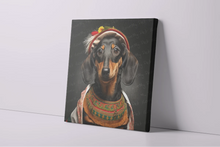 Load image into Gallery viewer, Regal Elegance Black Tan Dachshund Wall Art Posters - 2 Designs-Art-Dachshund, Dog Art, Home Decor, Poster-4