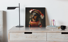 Load image into Gallery viewer, Regal Elegance Black Tan Dachshund Wall Art Posters - 2 Designs-Art-Dachshund, Dog Art, Home Decor, Poster-9