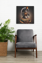 Load image into Gallery viewer, Renaissance Ruffian Black Tan Dachshund Wall Art Poster-Art-Dachshund, Dog Art, Home Decor, Poster-8