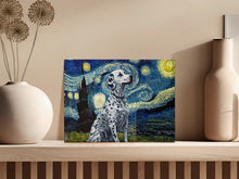 Load image into Gallery viewer, Starry Night Serenade Dalmatian Wall Art Poster-Art-Dalmatian, Dog Art, Dog Dad Gifts, Dog Mom Gifts, Home Decor, Poster-6
